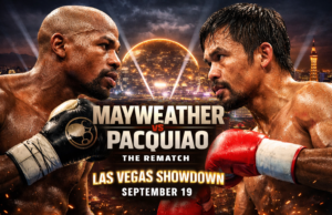 Floyd Mayweather vs Manny Pacquiao Announced in Blockbuster Las Vegas Rematch