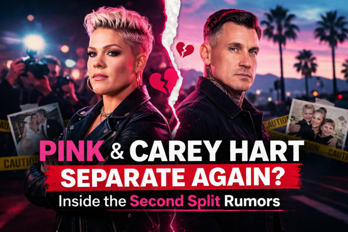 Pink and Carey Hart