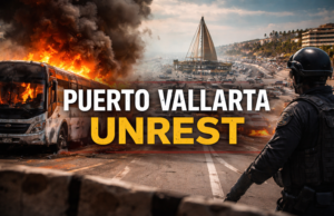 Puerto Vallarta disruptions after vehicle fires, road blockades, and a “Code Red” response