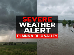 Significant flood risk and increased severe storm risk expected in the Plains and the Ohio Valley